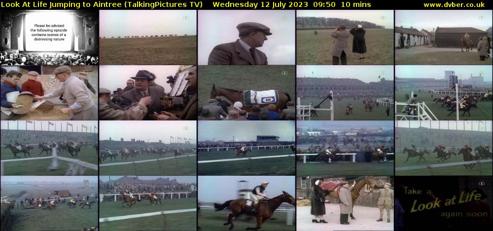 Look At Life Jumping to Aintree (TalkingPictures TV) Wednesday 12 July 2023 09:50 - 10:00