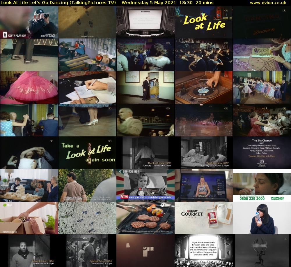 Look At Life Let's Go Dancing (TalkingPictures TV) Wednesday 5 May 2021 18:30 - 18:50