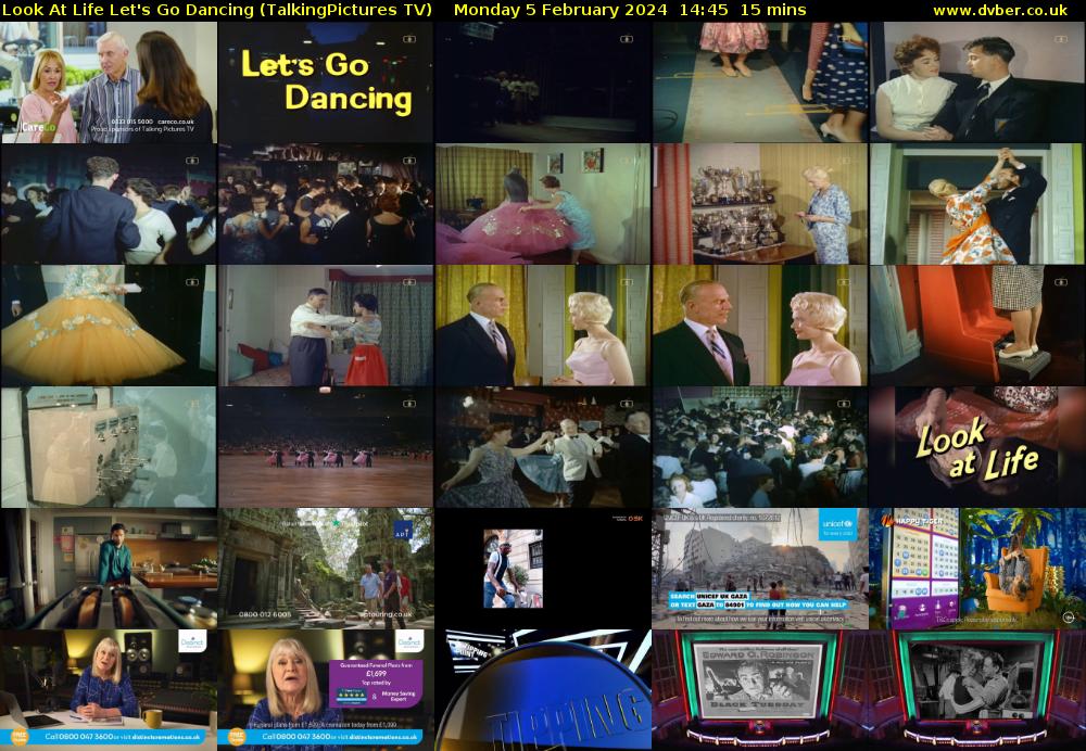 Look At Life Let's Go Dancing (TalkingPictures TV) Monday 5 February 2024 14:45 - 15:00