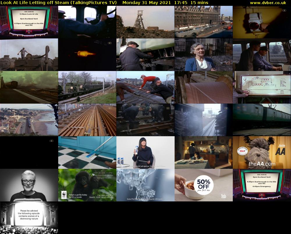 Look At Life Letting off Steam (TalkingPictures TV) Monday 31 May 2021 17:45 - 18:00
