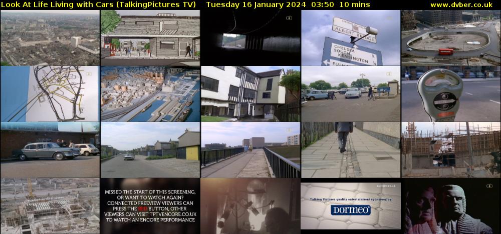 Look At Life Living with Cars (TalkingPictures TV) Tuesday 16 January 2024 03:50 - 04:00