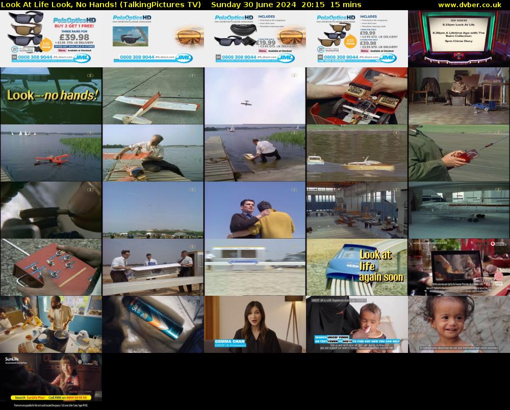 Look At Life Look, No Hands! (TalkingPictures TV) Sunday 30 June 2024 20:15 - 20:30