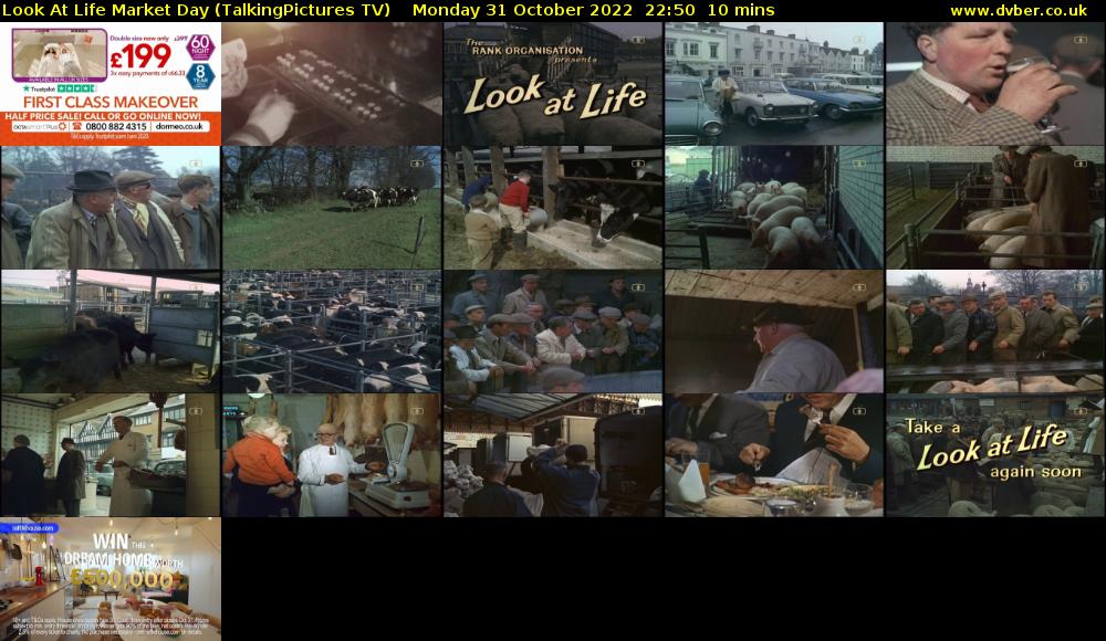 Look At Life Market Day (TalkingPictures TV) Monday 31 October 2022 22:50 - 23:00