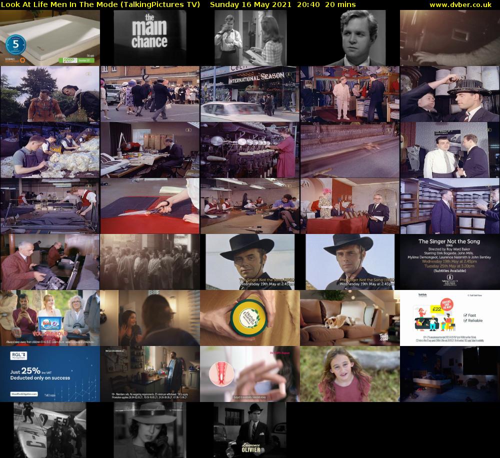 Look At Life Men In The Mode (TalkingPictures TV) Sunday 16 May 2021 20:40 - 21:00