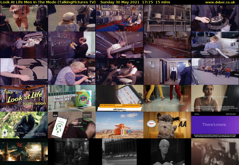 Look At Life Men In The Mode (TalkingPictures TV) Sunday 30 May 2021 17:15 - 17:30