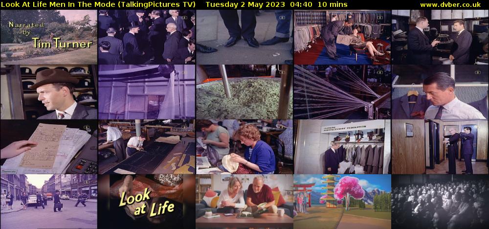 Look At Life Men In The Mode (TalkingPictures TV) Tuesday 2 May 2023 04:40 - 04:50