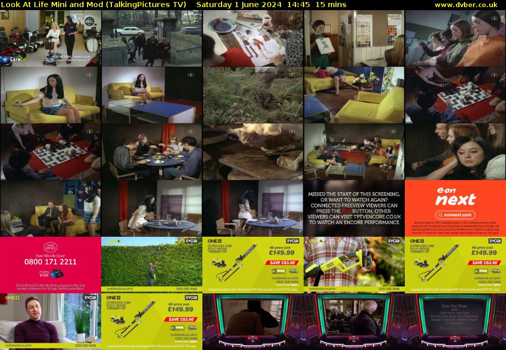 Look At Life Mini and Mod (TalkingPictures TV) Saturday 1 June 2024 14:45 - 15:00