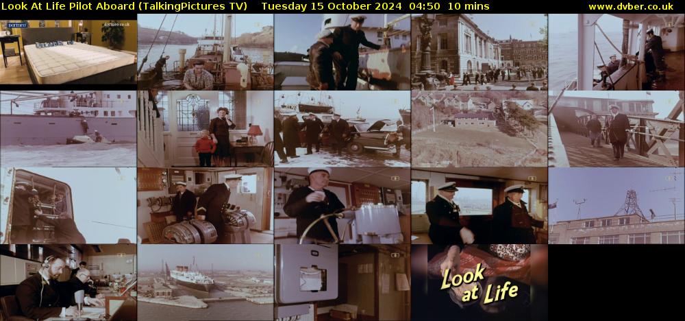 Look At Life Pilot Aboard (TalkingPictures TV) Tuesday 15 October 2024 04:50 - 05:00