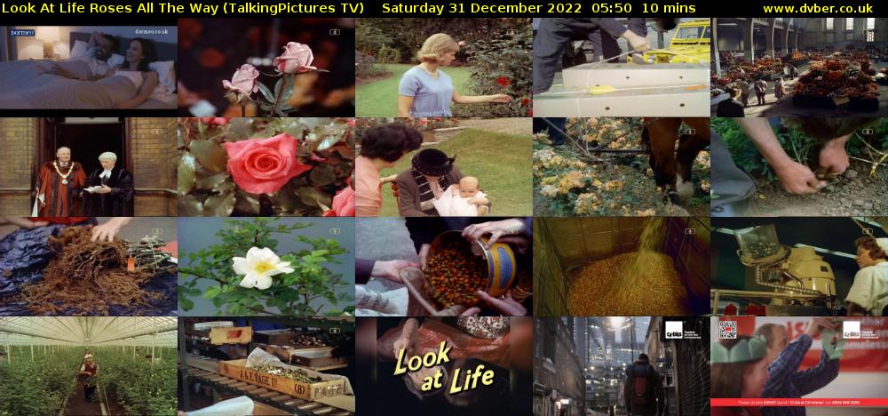 Look At Life Roses All The Way (TalkingPictures TV) Saturday 31 December 2022 05:50 - 06:00