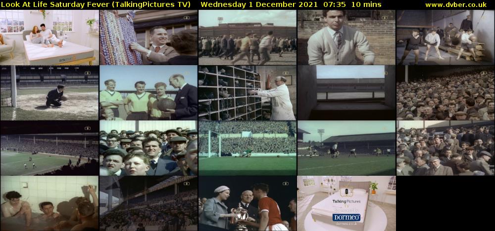 Look At Life Saturday Fever (TalkingPictures TV) Wednesday 1 December 2021 07:35 - 07:45