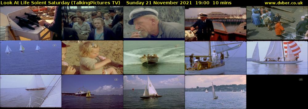 Look At Life Solent Saturday (TalkingPictures TV) Sunday 21 November 2021 19:00 - 19:10