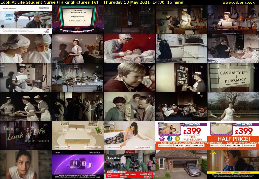 Look At Life Student Nurse (TalkingPictures TV) Thursday 13 May 2021 14:30 - 14:45