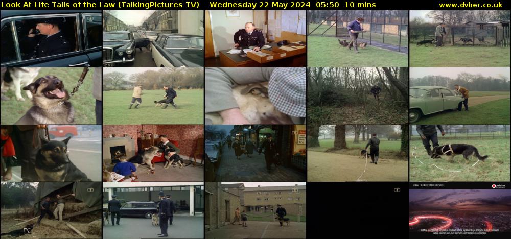 Look At Life Tails of the Law (TalkingPictures TV) Wednesday 22 May 2024 05:50 - 06:00