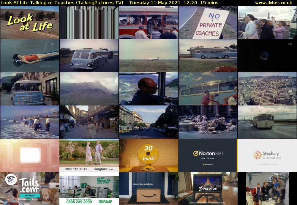 Look At Life Talking of Coaches (TalkingPictures TV) Tuesday 11 May 2021 12:20 - 12:35