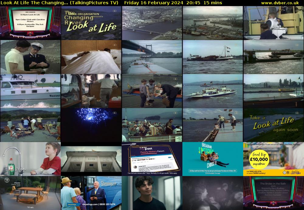 Look At Life The Changing... (TalkingPictures TV) Friday 16 February 2024 20:45 - 21:00