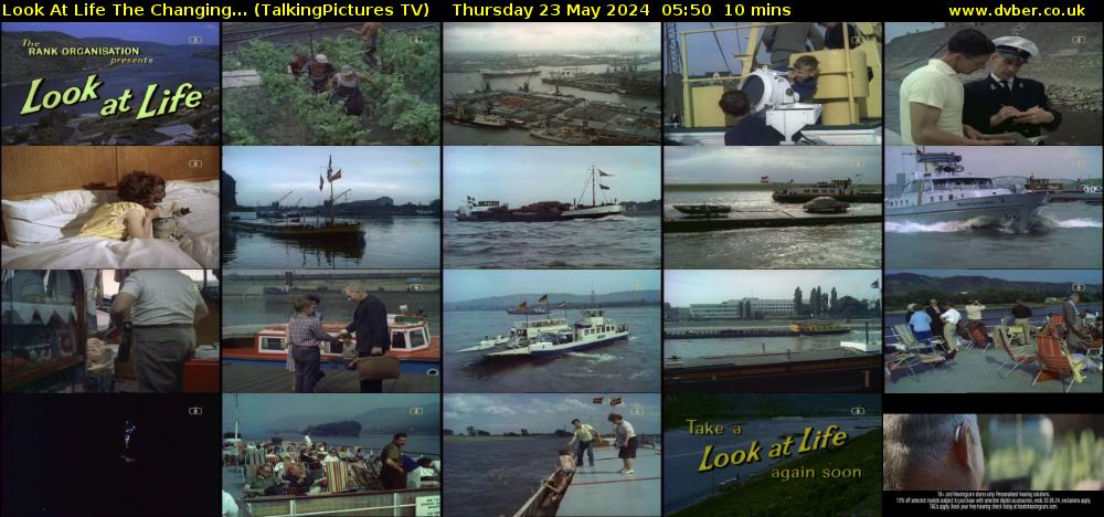 Look At Life The Changing... (TalkingPictures TV) Thursday 23 May 2024 05:50 - 06:00
