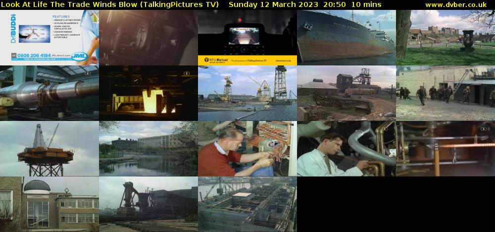 Look At Life The Trade Winds Blow (TalkingPictures TV) Sunday 12 March 2023 20:50 - 21:00