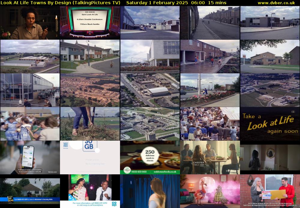 Look At Life Towns By Design (TalkingPictures TV) Saturday 1 February 2025 06:00 - 06:15