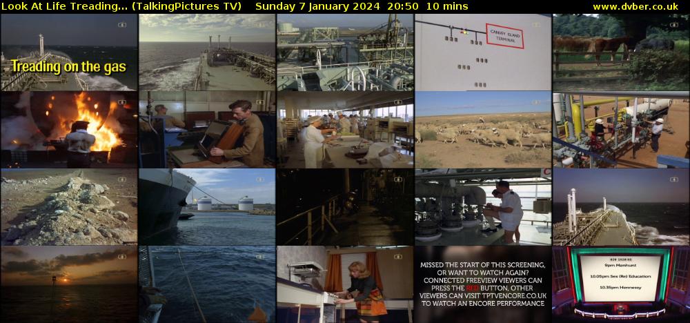 Look At Life Treading... (TalkingPictures TV) Sunday 7 January 2024 20:50 - 21:00