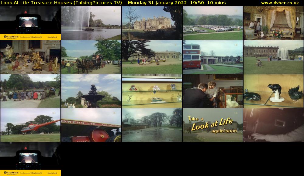 Look At Life Treasure Houses (TalkingPictures TV) Monday 31 January 2022 19:50 - 20:00