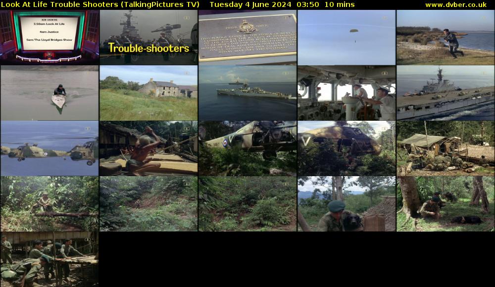 Look At Life Trouble Shooters (TalkingPictures TV) Tuesday 4 June 2024 03:50 - 04:00