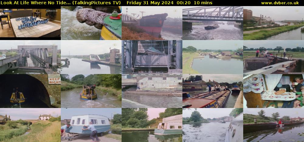 Look At Life Where No Tide... (TalkingPictures TV) Friday 31 May 2024 00:20 - 00:30
