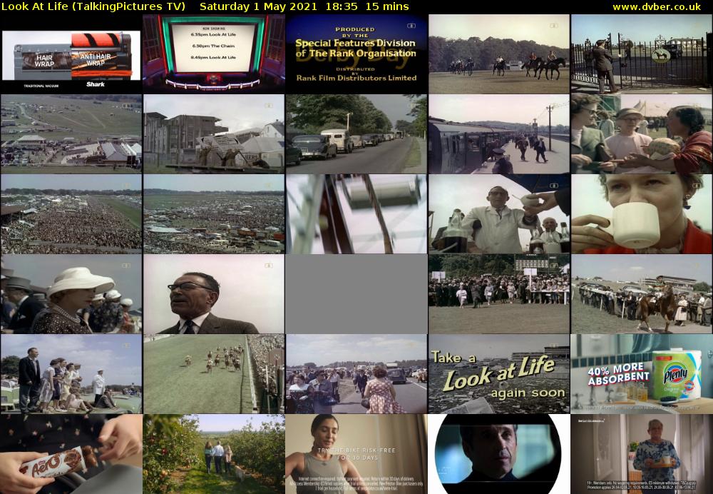 Look At Life (TalkingPictures TV) Saturday 1 May 2021 18:35 - 18:50