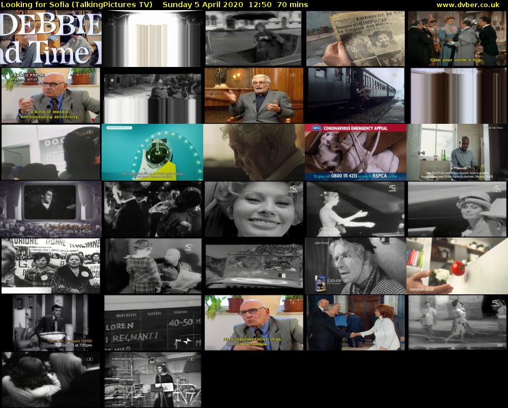 Looking for Sofia (TalkingPictures TV) Sunday 5 April 2020 12:50 - 14:00