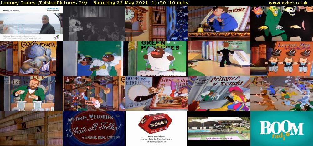 Looney Tunes (TalkingPictures TV) Saturday 22 May 2021 11:50 - 12:00