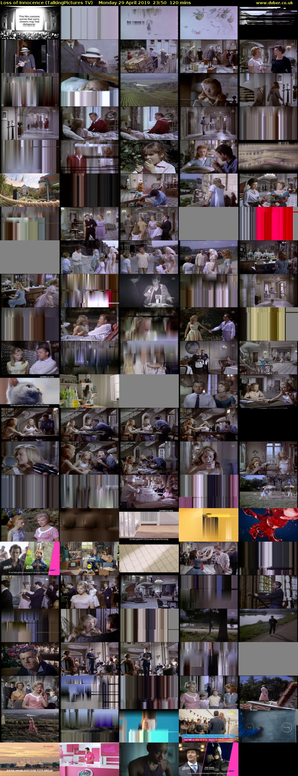 Loss of Innocence (TalkingPictures TV) Monday 29 April 2019 23:50 - 01:50