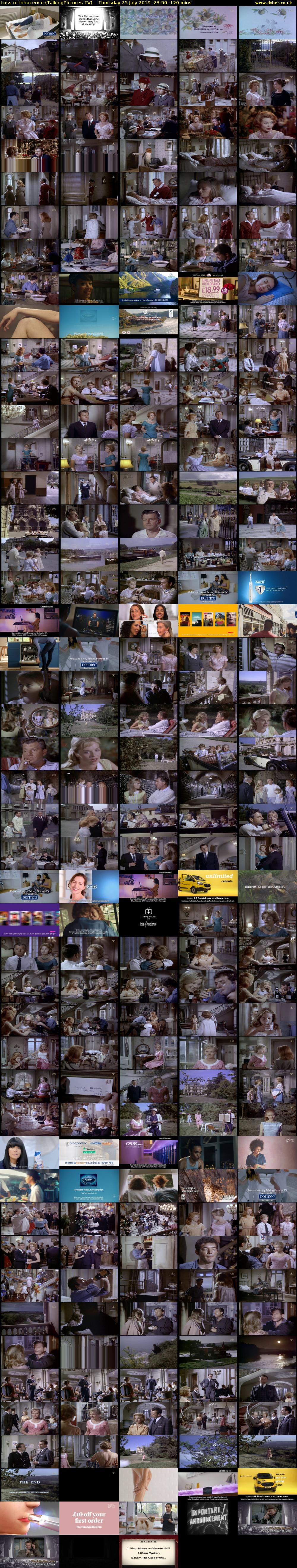 Loss of Innocence (TalkingPictures TV) Thursday 25 July 2019 23:50 - 01:50