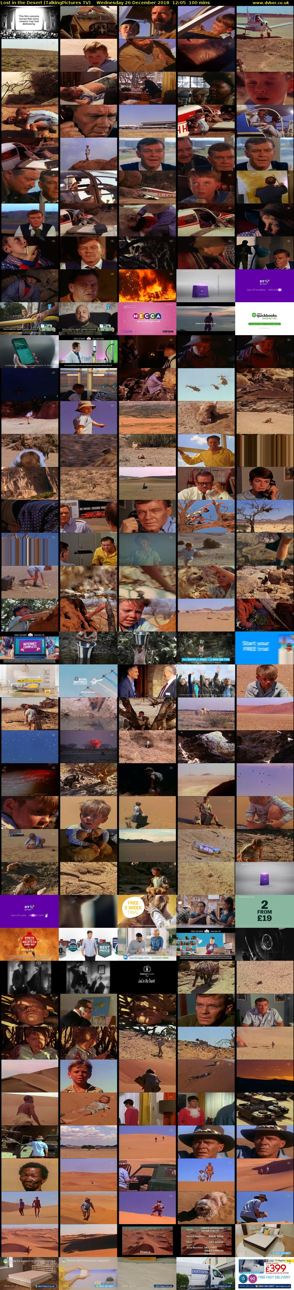 Lost in the Desert (TalkingPictures TV) Wednesday 26 December 2018 12:05 - 13:45