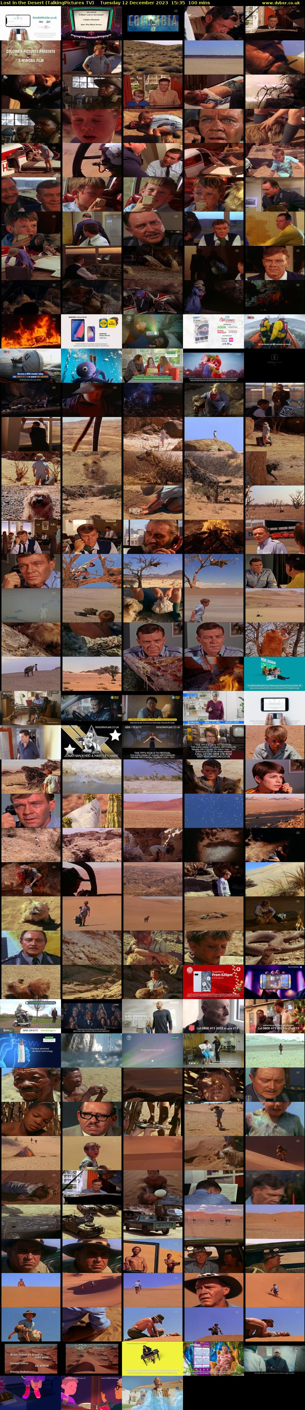 Lost in the Desert (TalkingPictures TV) Tuesday 12 December 2023 15:35 - 17:15