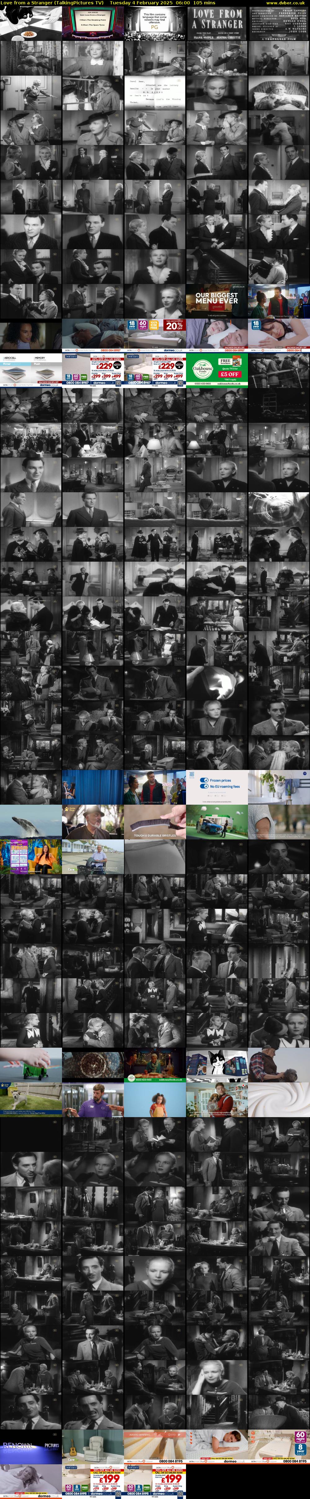 Love From A Stranger (TalkingPictures TV) Tuesday 4 February 2025 06:00 - 07:45