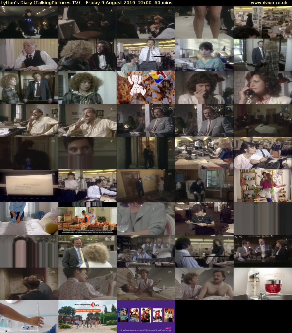 Lytton's Diary (TalkingPictures TV) Friday 9 August 2019 22:00 - 23:00