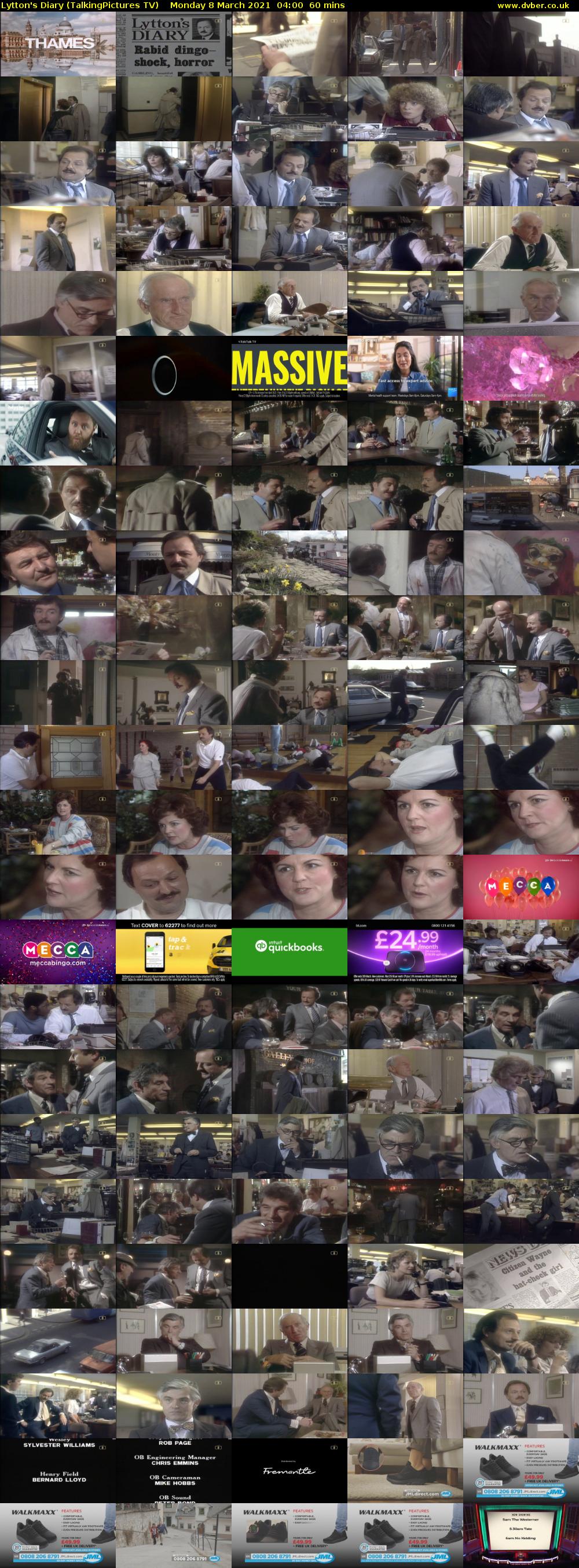 Lytton's Diary (TalkingPictures TV) Monday 8 March 2021 04:00 - 05:00