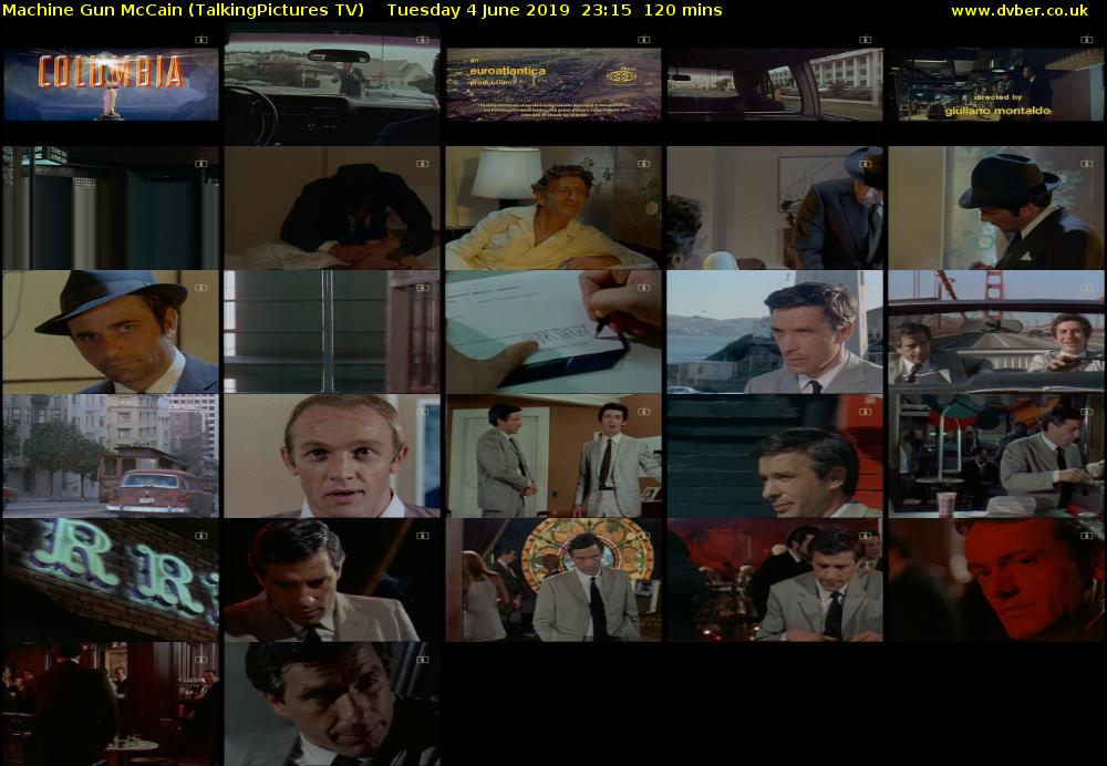 Machine Gun McCain (TalkingPictures TV) Tuesday 4 June 2019 23:15 - 01:15