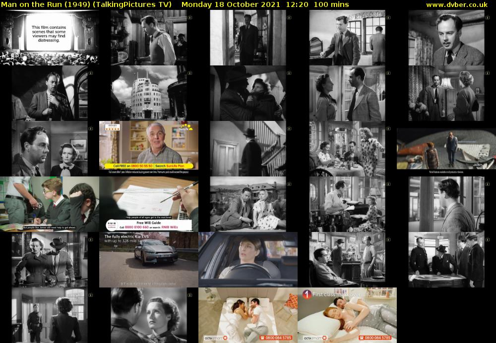 Man on the Run (1949) (TalkingPictures TV) Monday 18 October 2021 12:20 - 14:00