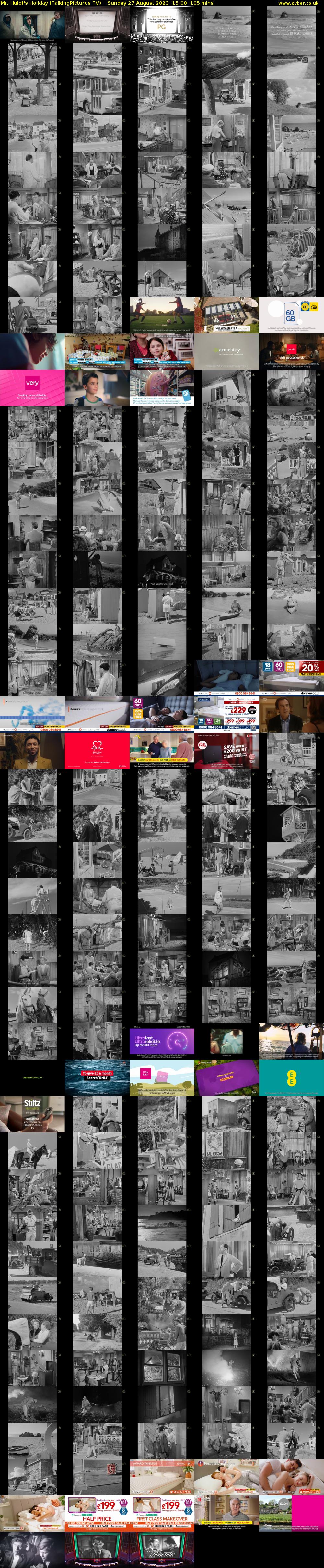 Mr. Hulot's Holiday (TalkingPictures TV) Sunday 27 August 2023 15:00 - 16:45