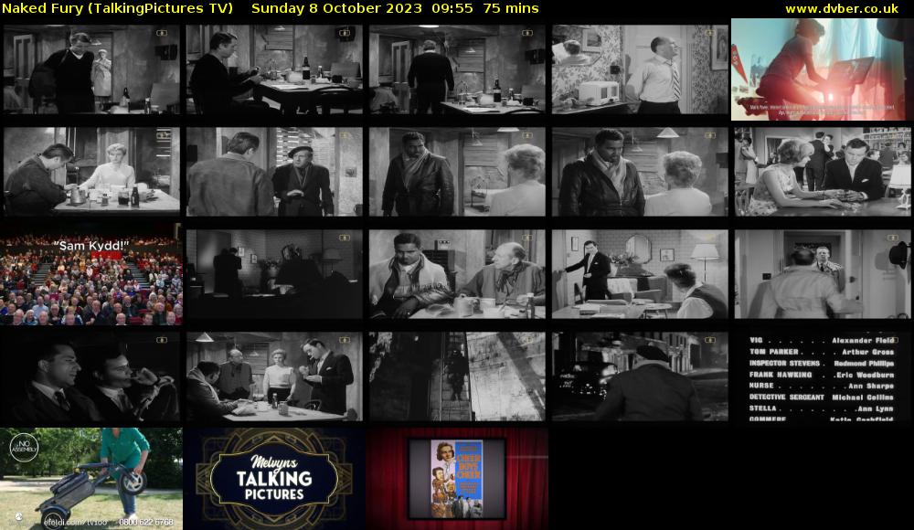 Naked Fury (TalkingPictures TV) Sunday 8 October 2023 09:55 - 11:10