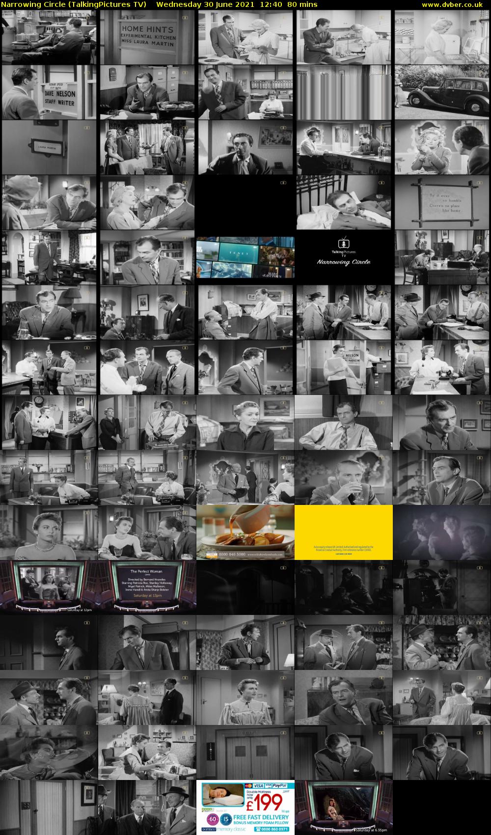 Narrowing Circle (TalkingPictures TV) Wednesday 30 June 2021 12:40 - 14:00