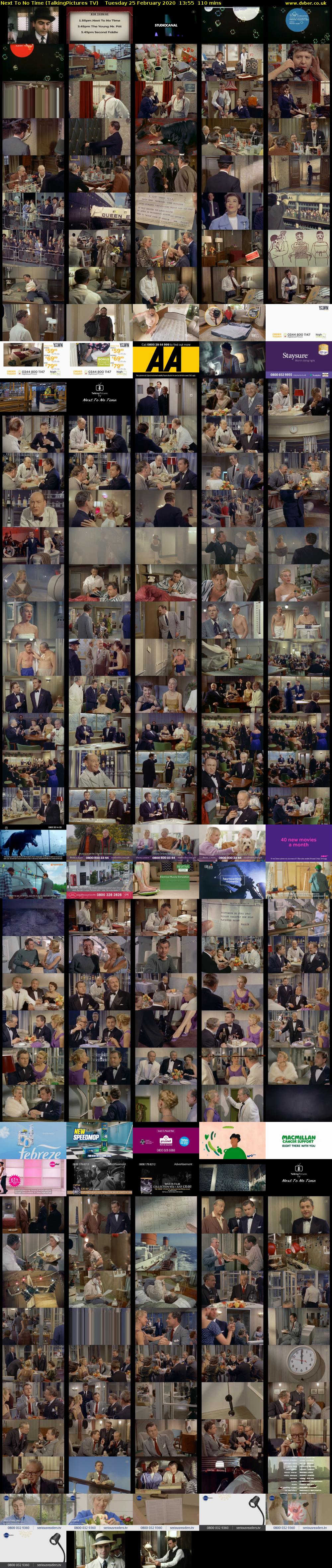 Next To No Time (TalkingPictures TV) Tuesday 25 February 2020 13:55 - 15:45