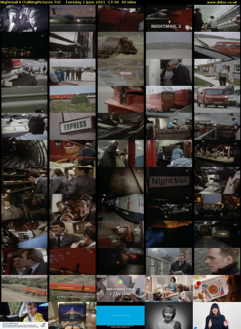 Nightmail II (TalkingPictures TV) Tuesday 1 June 2021 17:30 - 18:00