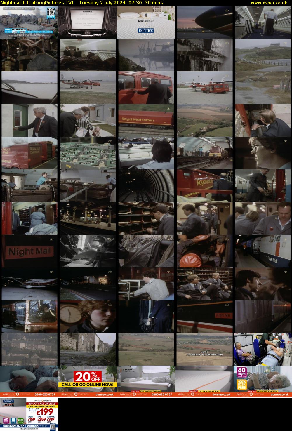 Nightmail II (TalkingPictures TV) Tuesday 2 July 2024 07:30 - 08:00
