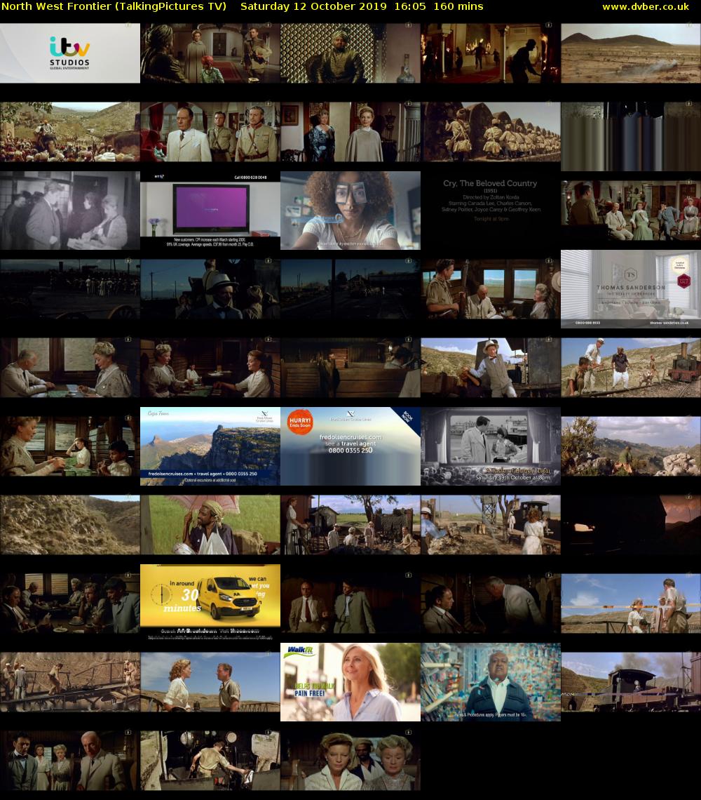 North West Frontier (TalkingPictures TV) Saturday 12 October 2019 16:05 - 18:45