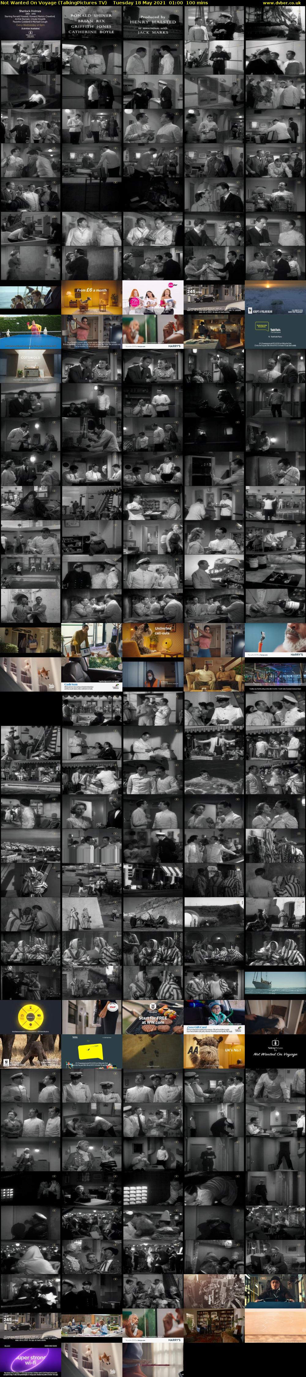 Not Wanted On Voyage (TalkingPictures TV) Tuesday 18 May 2021 01:00 - 02:40