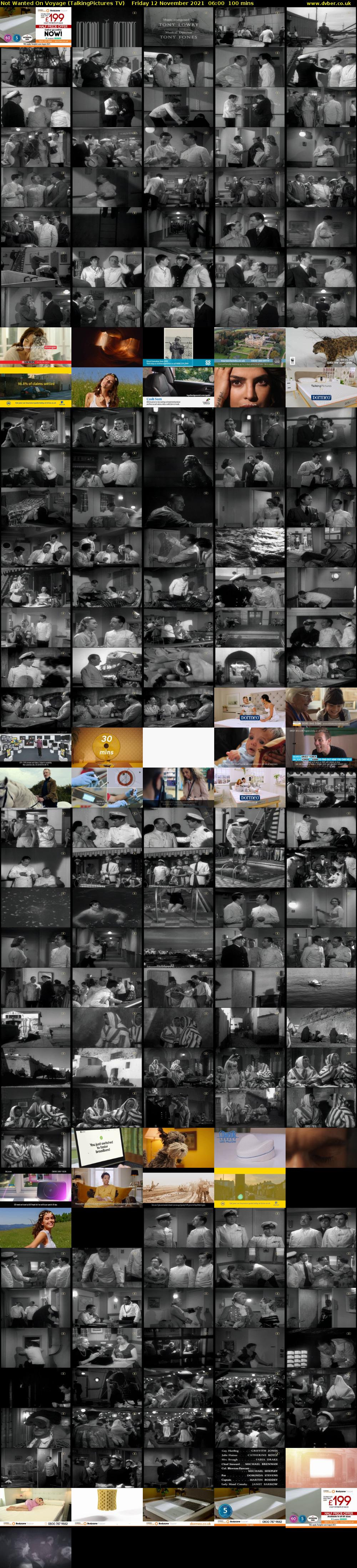 Not Wanted On Voyage (TalkingPictures TV) Friday 12 November 2021 06:00 - 07:40