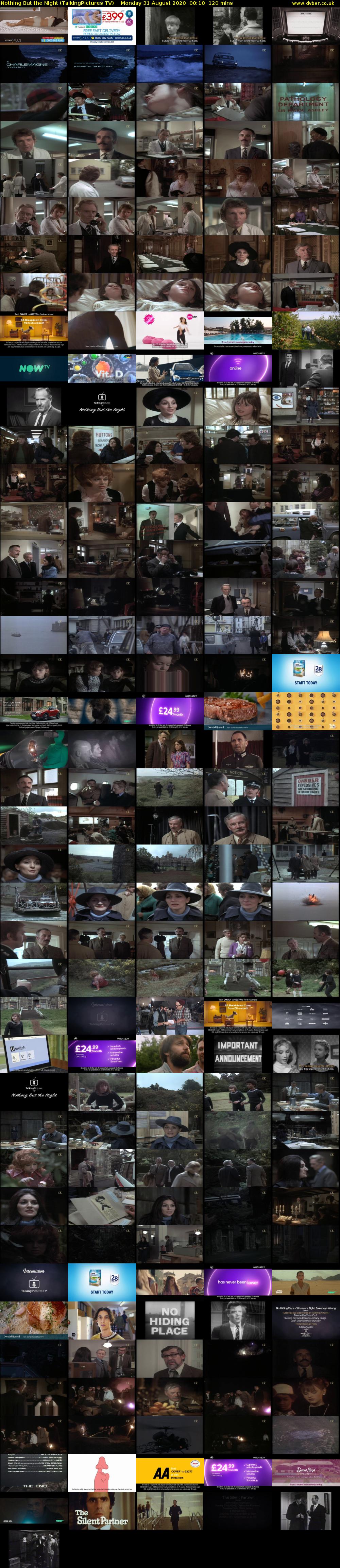 Nothing But the Night (TalkingPictures TV) Monday 31 August 2020 00:10 - 02:10
