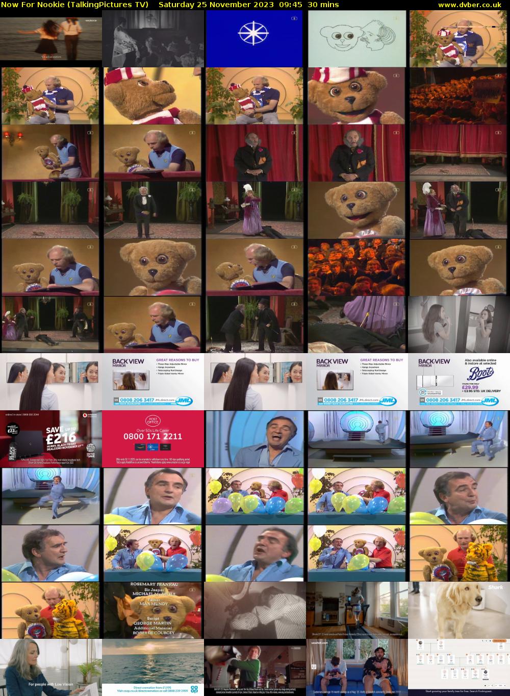 Now For Nookie (TalkingPictures TV) Saturday 25 November 2023 09:45 - 10:15
