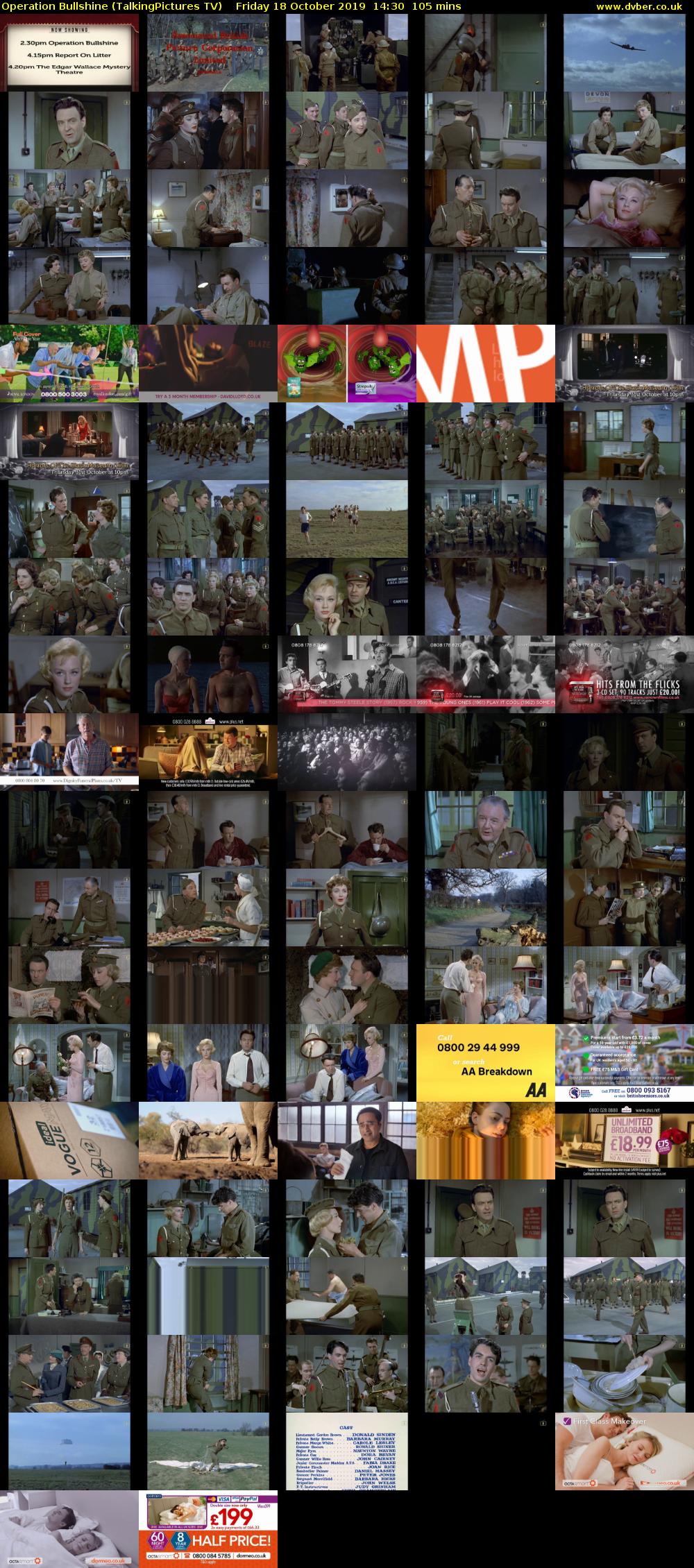 Operation Bullshine (TalkingPictures TV) Friday 18 October 2019 14:30 - 16:15